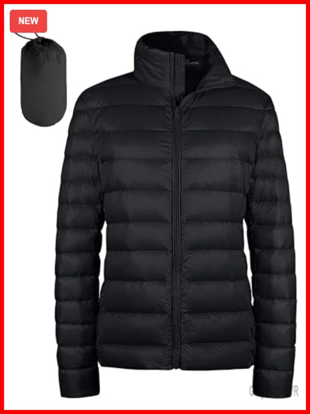 Women's Packable Puffer Down Jacket Lightweight Quilted Coat